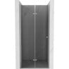 Mexen Lima drzwi prysznicowe składane 90 cm, grafit, chrom - 856-090-000-01-40