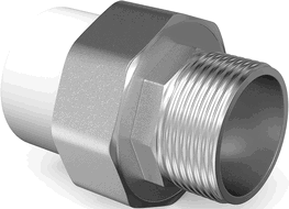 Mexen PPR śrubunek mufowy zgrzewany do rur PPR 20 x 1/2 GZ - W97356-2012M-00