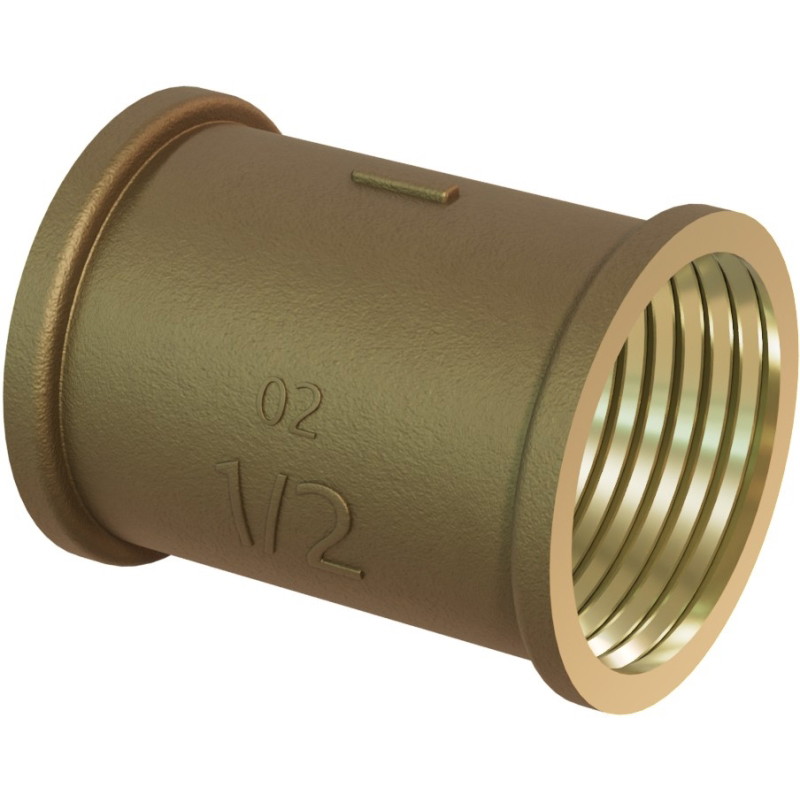 Mexen BRASS mufa mosiężna 6/4 GW x 6/4 GW - W97401-6464