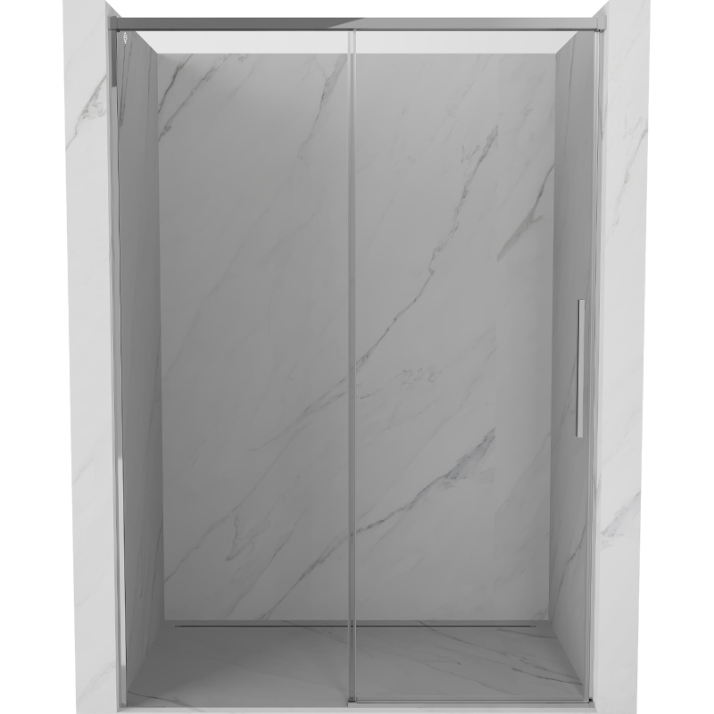 Mexen Rox drzwi prysznicowe rozsuwane 160 cm, transparent, chrom - 8C2-160-000-01-00