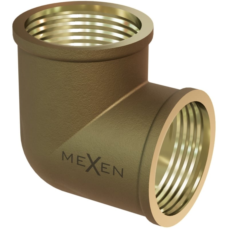 Mexen BRASS kolano mosiężne 1 GW x 1 GW - W97402-1010