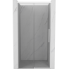 Mexen Rox drzwi prysznicowe rozsuwane 115 cm, transparent, białe - 8C2-115-000-20-00