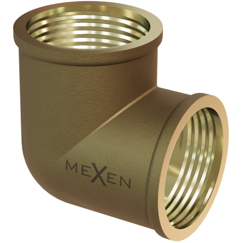Mexen BRASS kolano mosiężne 6/4 GW x 6/4 GW - W97402-6464