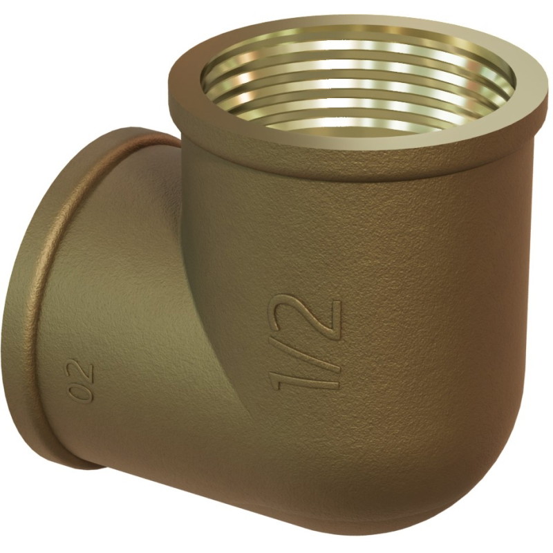 Mexen BRASS kolano mosiężne 2 GW x 2 GW - W97402-2020