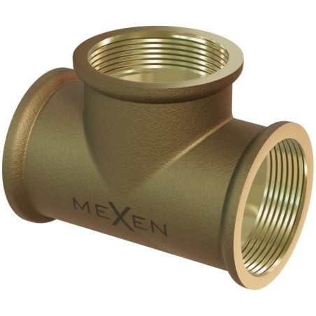 Mexen BRASS trójnik mosiężny 1 GW x 1 GW x 1 GW - W97403-101010