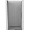 Mexen Rox drzwi prysznicowe rozsuwane 110 cm, transparent, gun gray szczotkowany - 8C2-110-000-66-00
