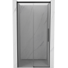 Mexen Rox drzwi prysznicowe rozsuwane 100 cm, transparent, czarne - 8C2-100-000-70-00