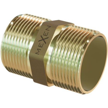 Mexen BRASS nypel mosiężny 1/2 GZ x 1/2 GZ - W97404-1212