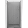 Mexen Rox drzwi prysznicowe rozsuwane 130 cm, transparent, gun metal - 8C2-130-000-95-00