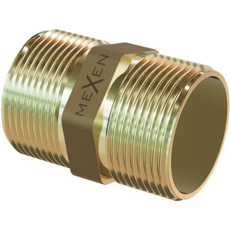 Mexen BRASS nypel mosiężny 2 GZ x 2 GZ - W97404-2020