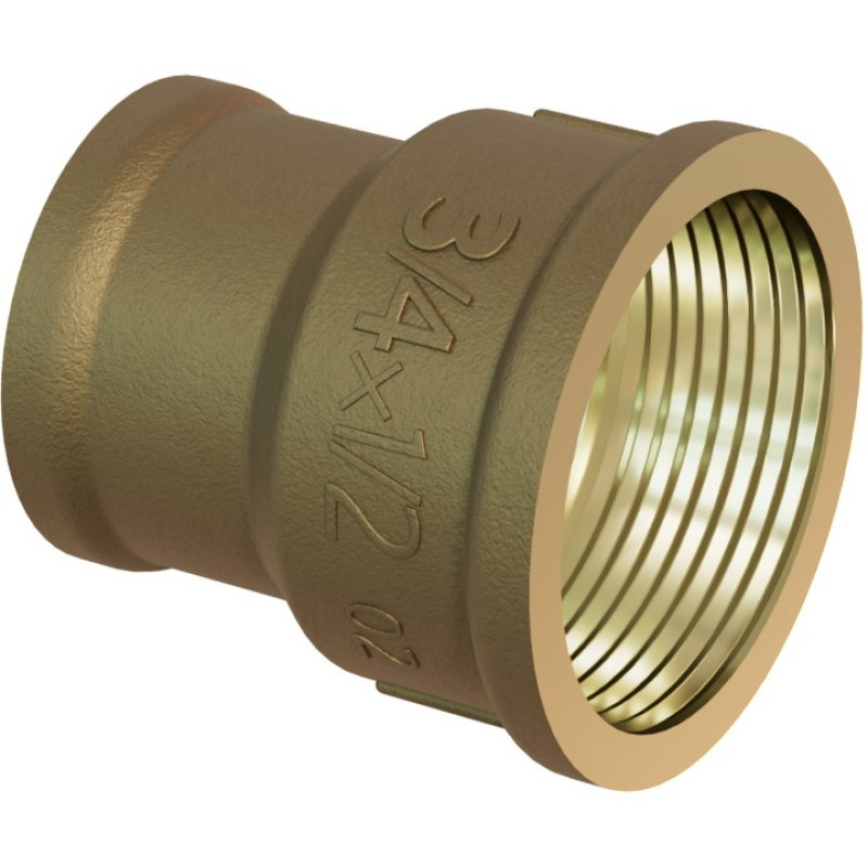 Mexen BRASS mufa redukcyjna mosiężna 5/4 GW x 1 GW - W97406-5410