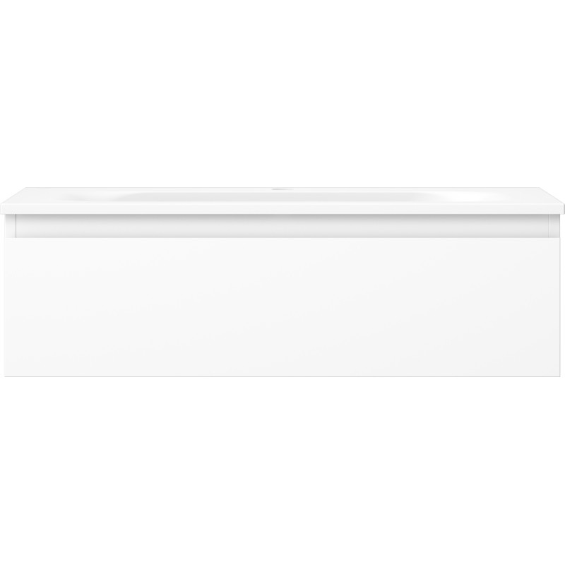 Mexen Orio szafka łazienkowa 80 cm z umywalką Vela, 1 szuflada, biała mat - 91A10-08023-1-BF01-W23M01