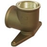 Mexen BRASS kolano mosiężne, naścienne z łapą 1/2 GW x 1/2 GW - W97408-1212