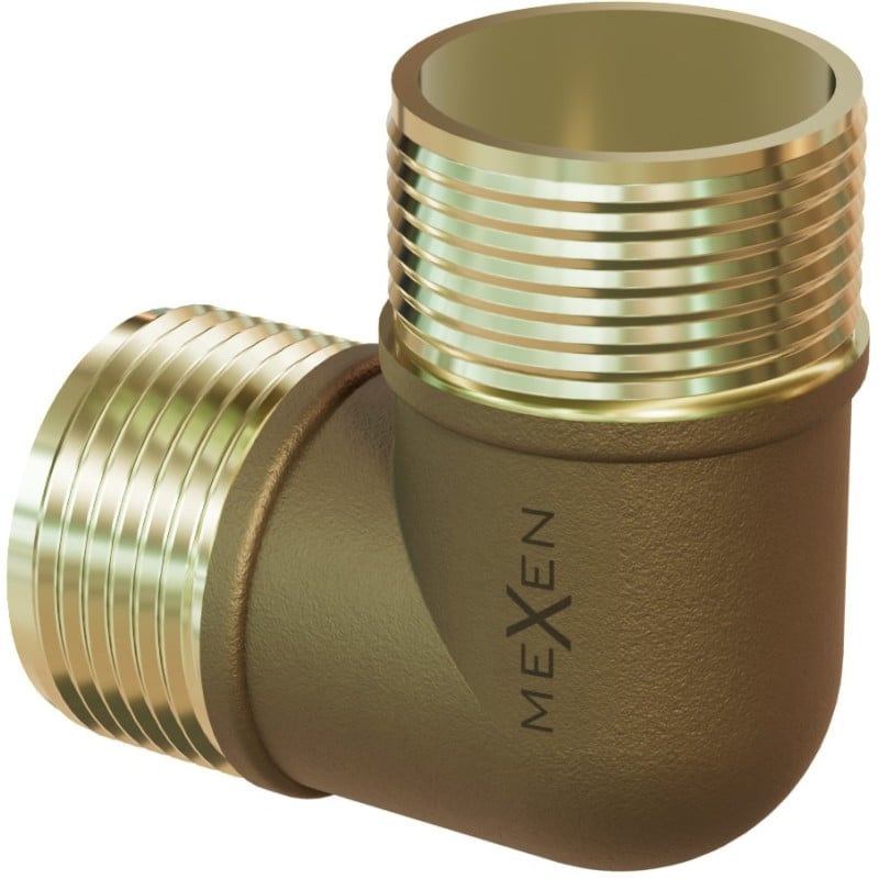 Mexen BRASS kolano mosiężne 3/4 GZ x 3/4 GZ - W97409-3434