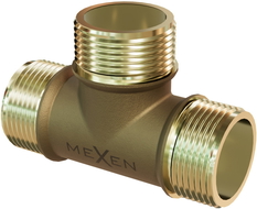 Mexen BRASS trójnik mosiężny 1 GZ x 1 GZ x 1 GZ - W97411-101010