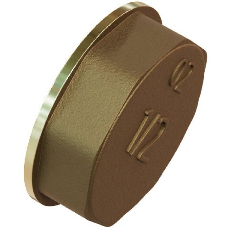 Mexen BRASS zaślepka mosiężna 6/4 GW - W97414-64