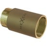 Mexen BRASS przedłużka okrągła mosiężna 1/2 GW x 1/2 GZ, 10 mm - W97415-1212-10