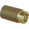 Mexen BRASS przedłużka okrągła mosiężna 1/2 GW x 1/2 GZ, 20 mm - W97415-1212-20