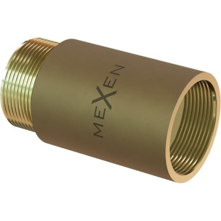 Mexen BRASS przedłużka okrągła mosiężna 1/2 GW x 1/2 GZ, 25 mm - W97415-1212-25
