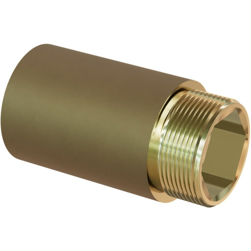Mexen BRASS przedłużka okrągła mosiężna 3/4 GW x 3/4 GZ, 70 mm - W97415-3434-70