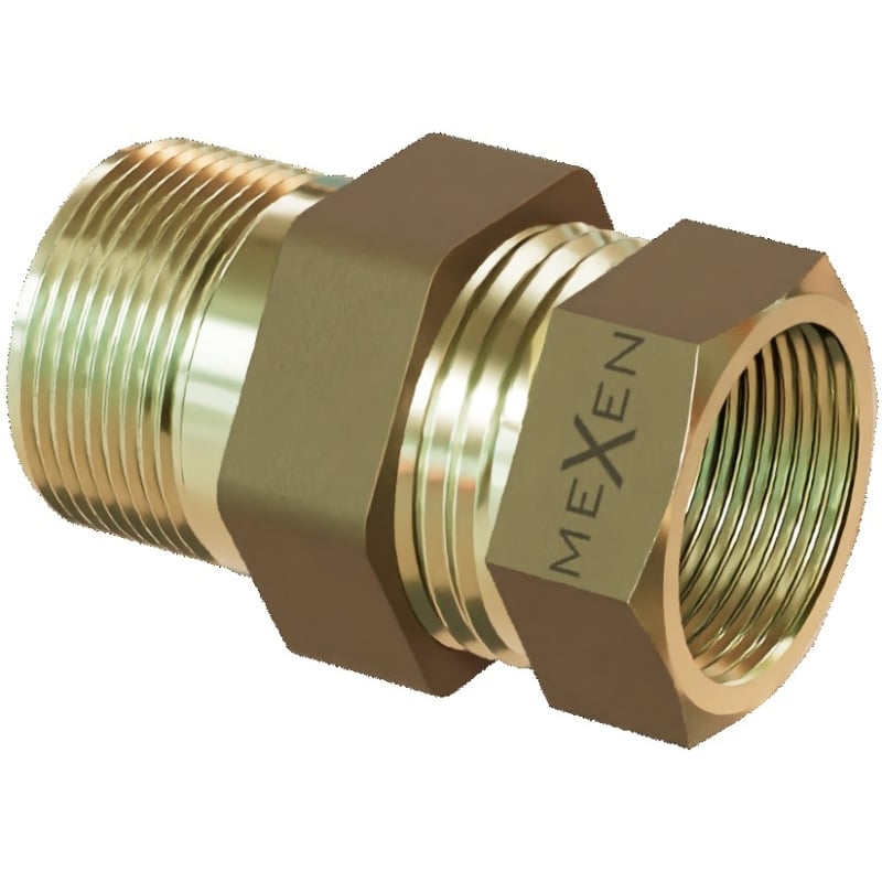 Mexen BRASS śrubunek prosty mosiężny 3/4 GZ x 3/4 GW - W97417-3434