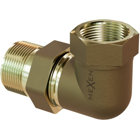 Mexen BRASS śrubunek kątowy mosiężny 1/2 GZ x 1/2 GW - W97418-1212