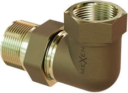 Mexen BRASS śrubunek kątowy mosiężny 5/4 GZ x 5/4 GW - W97418-5454