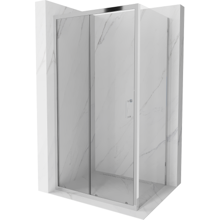 Mexen Apia kabina prysznicowa rozsuwana 115 x 100 cm, transparent, chrom - 840-115-100-01-00