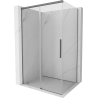 Mexen Rox kabina prysznicowa rozsuwana 140 x 90 cm, transparent, gun metal - 8C2-140-090-95-00