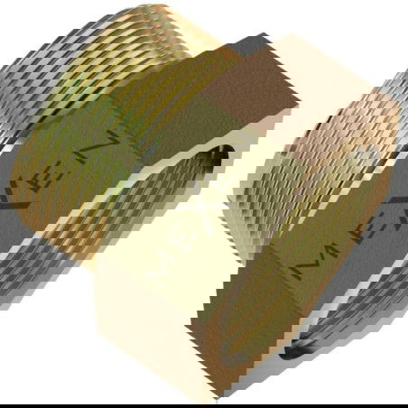 Mexen BRASS redukcja nakrętno-wkrętna mosiężna 5/4 GW x 1/2 GZ - W97419-5412