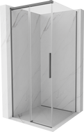 Mexen Rox kabina prysznicowa rozsuwana 95 x 95 cm, transparent, gun metal - 8C2-095-095-95-00