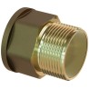 Mexen BRASS przedłużka mosiężna 1/2 GW x 1/2 GZ, 40 mm - W97420-1212-40