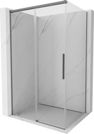 Mexen Rox kabina prysznicowa rozsuwana 120 x 100 cm, transparent, gun metal - 8C2-120-100-95-00