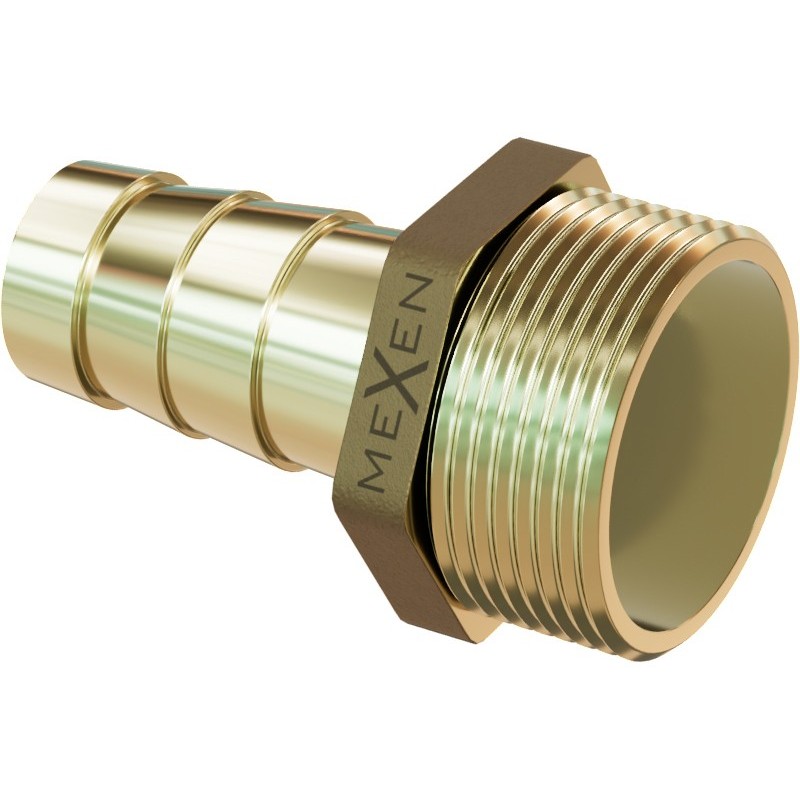 Mexen BRASS złączka do węża mosiężna 1/4 GZ x 10 mm - W97421-1410