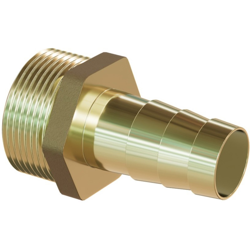 Mexen BRASS złączka do węża mosiężna 1/2 GZ x 20 mm - W97421-1220