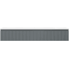 Mexen Rivel szafka łazienkowa 140 cm z umywalką Vela, 1 szuflada, ryflowana , grafit mat/biała mat - 91A20-14023-1-BF66-W23M0