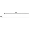 Mexen Flat M12 maskownica do odpływu liniowego 90 cm, różowe złoto - 1621090