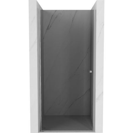 Mexen Pretoria drzwi prysznicowe uchylne 80 cm, grafit, chrom - 852-080-000-01-40