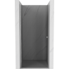 Mexen Pretoria drzwi prysznicowe uchylne 80 cm, grafit, chrom - 852-080-000-01-40