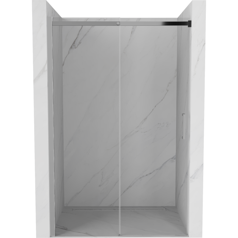 Mexen Omega drzwi prysznicowe rozsuwane 130 cm, transparent, chrom - 825-130-000-01-00