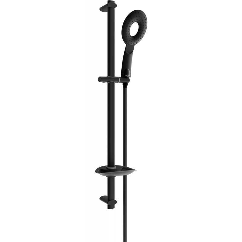 Mexen DB73 zestaw prysznicowy suwany, czarny - 785734584-70