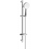 Mexen DB74 zestaw prysznicowy suwany, chrom - 785744584-00