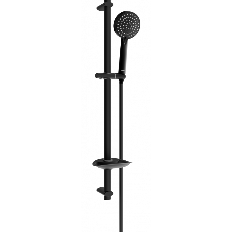 Mexen DB75 zestaw prysznicowy suwany, czarny - 785754584-70