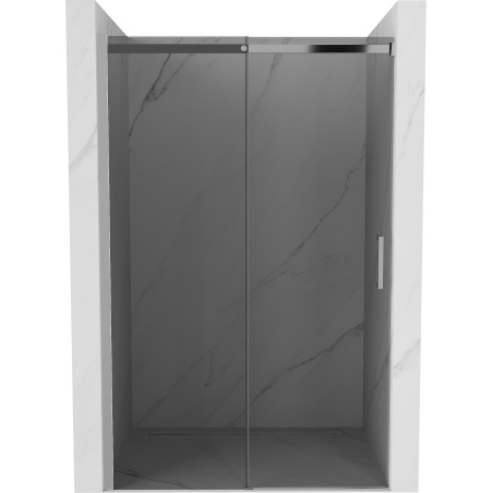 Mexen Omega drzwi prysznicowe rozsuwane 140 cm, grafit, chrom - 825-140-000-01-40