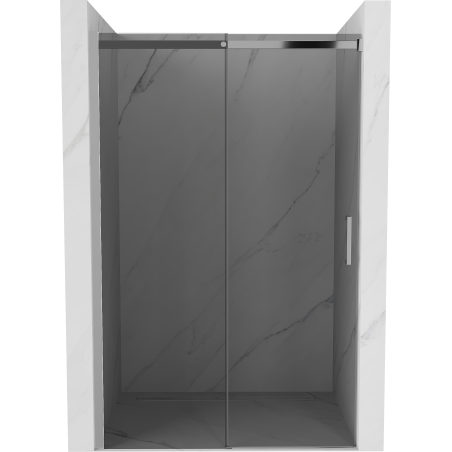 Mexen Omega drzwi prysznicowe rozsuwane 150 cm, grafit, chrom - 825-150-000-01-40