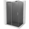 Mexen Omega kabina prysznicowa rozsuwana 130 x 90 cm, grafit, chrom - 825-130-090-01-40
