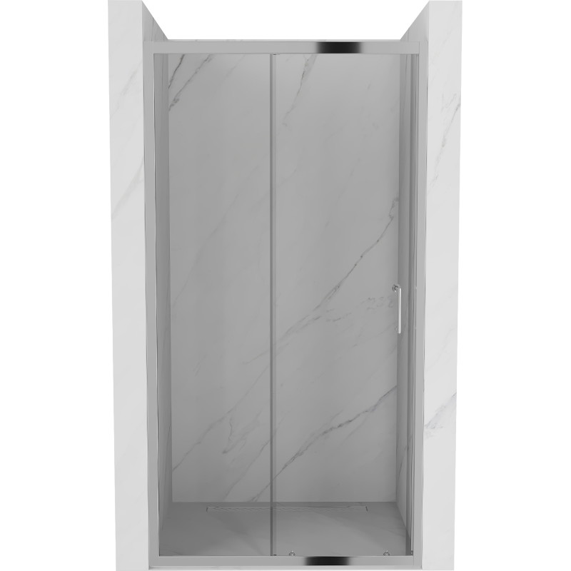 Mexen Apia drzwi prysznicowe rozsuwane 145 cm, transparent, chrom - 845-145-000-01-00