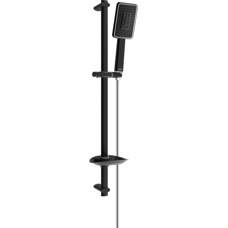 Mexen DB54 zestaw prysznicowy suwany, czarny/chrom - 785544584-17