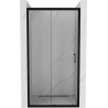 Mexen Apia drzwi prysznicowe rozsuwane 110 cm, transparent, czarne - 845-110-000-70-00