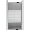 Mexen Apia drzwi prysznicowe rozsuwane 105 cm, pasy, chrom - 845-105-000-01-20